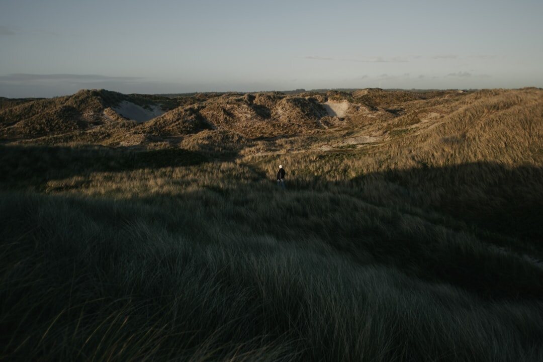 Photographer shooting outdoors in Denmark