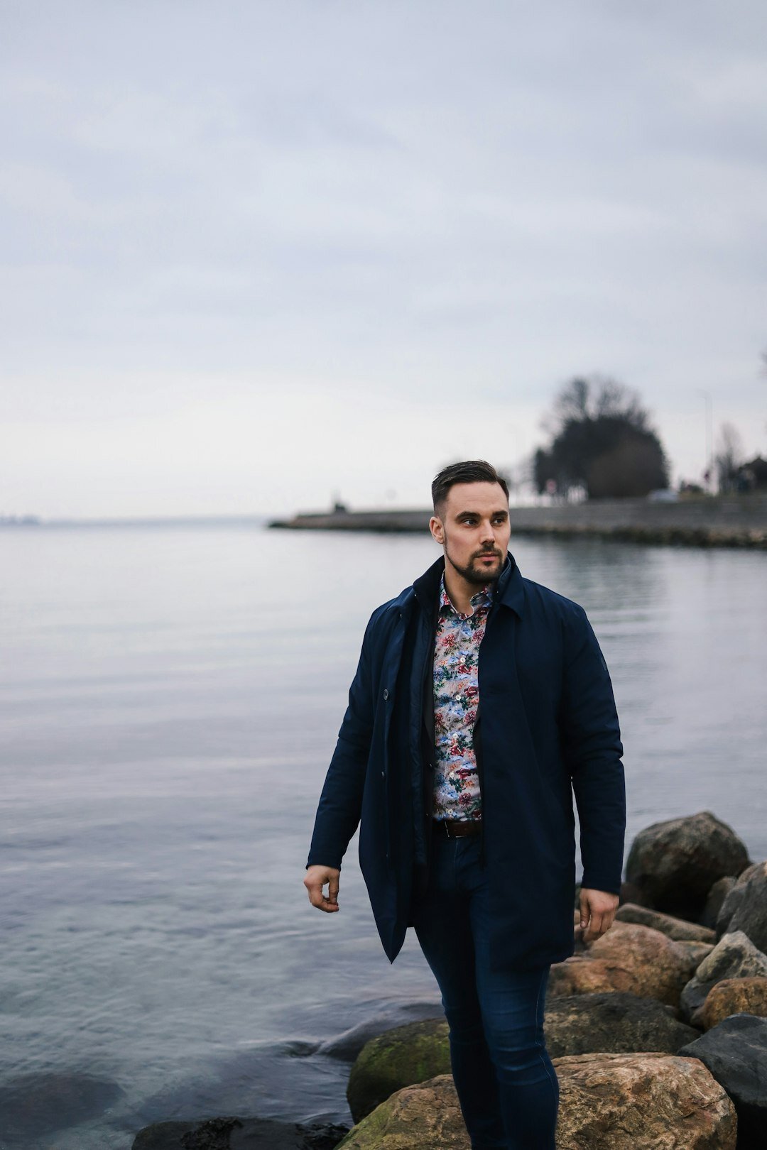 Portrait session with a Danish man